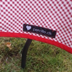 Rund voksdug 139 cm Rd Pepita Tern