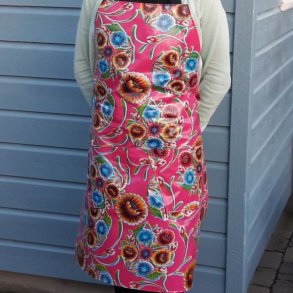 Forklde i Voksdug i Pink Blomsterunivers