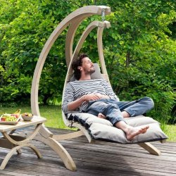 Swing Lounger Hngestol Antrasit