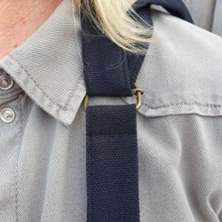 Forklde i Stof Thor Sort