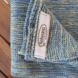 Karklude Multikulr Bl Gule Meleret