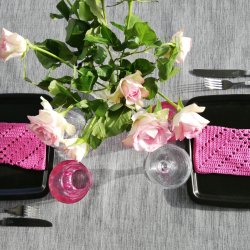 Oval Gr Retro til bord 202 x 104 cm