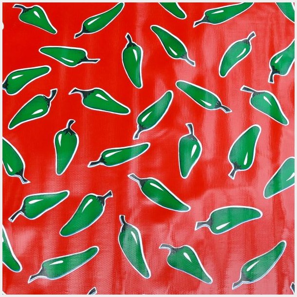 Forklde i voksdug med chili