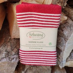 Karklude Stribede Rde - 2 stk