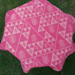 Rund Tekstildug Juletrast�ppe �85 cm Guldtr�er