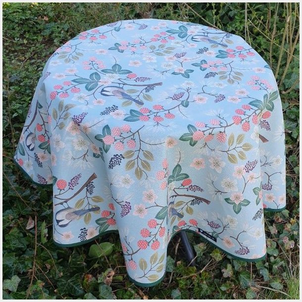  Rund tekstildug 120 cm Japansk Pastel