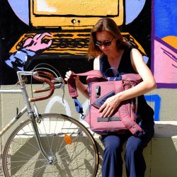 Cykeltaske Prer Bl med Rygsk