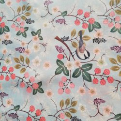 Tekstildug Japansk Blomster Pastel