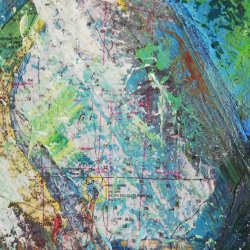 Skibe p vandet 40 x 80 cm