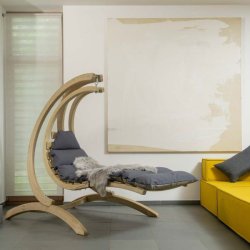 Swing Lounger Hngestol Antrasit