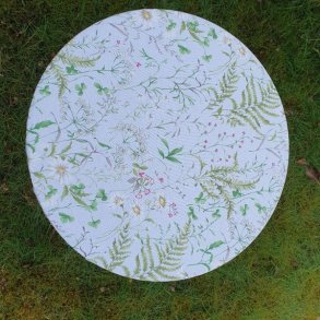 Rund tekstildug med Elastik Sommereng �139 cm