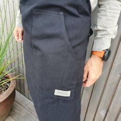 Forklde i Stof Thor Sort