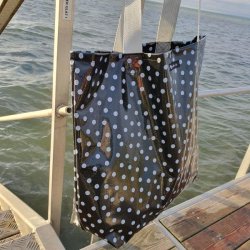 vinterbadetasken set fra siden