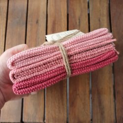 antik rosa karklude 3 stk