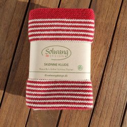 Karklude Stribede Rde - 2 stk