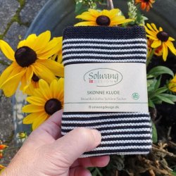 Karklude Stribede Sorte - 2 stk