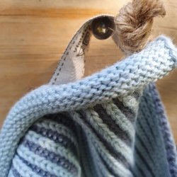 Ribstrikket Karklud og Spaklud Almuebl