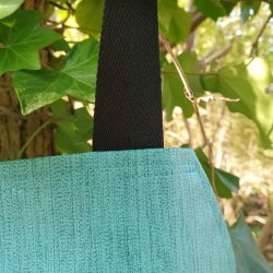 sort bnd p de flotte turkis forklde i voksdug