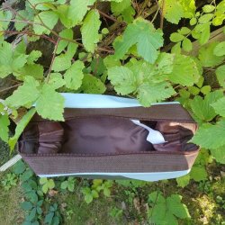 Toilettaske LysBl� Gr�n - Au Maison