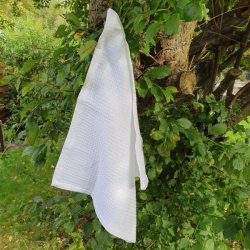 Vaffelvvet Hvid Karklud White