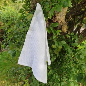 Vaffelvvet Hvid Karklud White