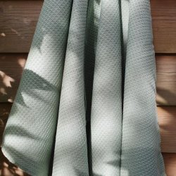 Vaffelvvet Grnt Viskestykke Iceberg Green