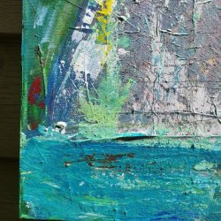 Skibe p vandet 40 x 80 cm