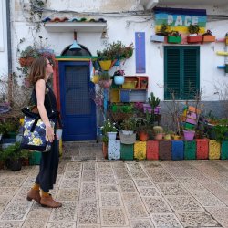 Cykeltaske Azucena med skulderrem