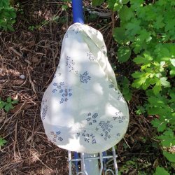 Cykelsadelovertrk Margit Alberte Bl