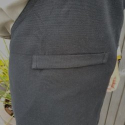 Forklde i Stof Thor Sort