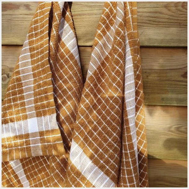 retro viskestykker i khaki 