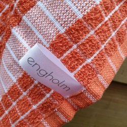 orange rust farvet viskestykke til ophng