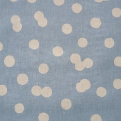  Au Maison Voksdug Bobbi Bl� Rund Prikker med Elastik �140 cm