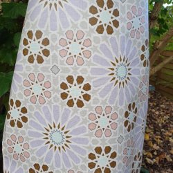 bld og lkkert pastel nuancer p forkldet i voksdug