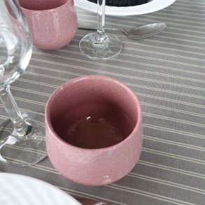 almuegr stribet voksdug