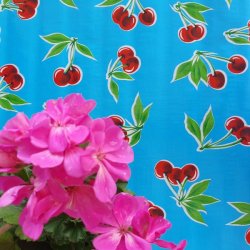 Cerezas Bl Voksdug med Kirsebr