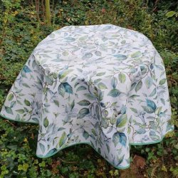 Rund voksdug 140 cm Pastel Grn