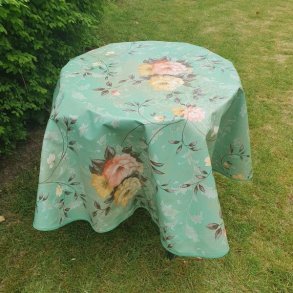 Rund voksdug 140 cm Grn Gunhilde