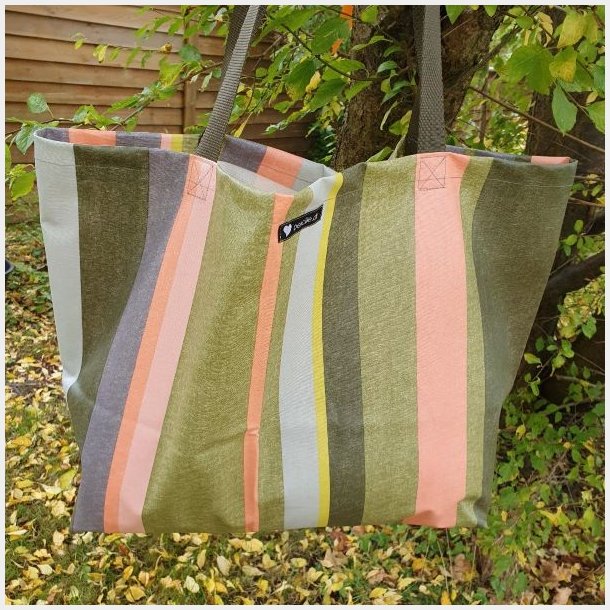 Taske Andrea Pastel Striber