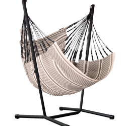 her f�r du det smarte og flytbare stativ med en �kologisk h�ngestol