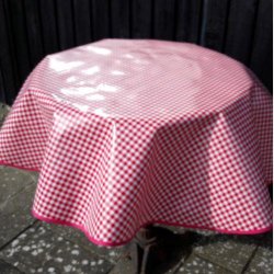 Rund voksdug 120 cm Rd Tern