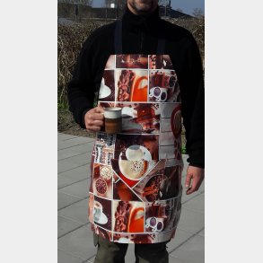 Forklde i voksdug med kaffe