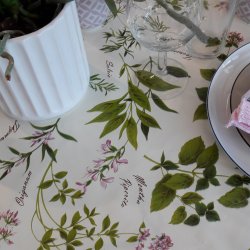 Voksdug med Krydderurter