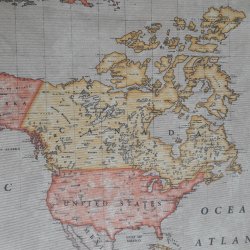 Tekstildug Map Beige