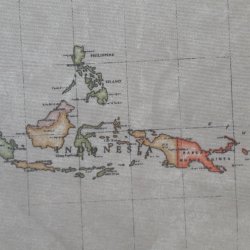 Tekstildug Map Beige