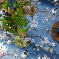 Japansk inspireret voksdug