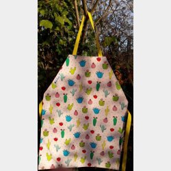 Forklde i voksdug med kaktusser