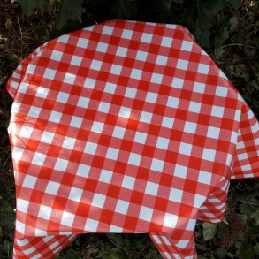 Rund voksdug 140 cm Rde Tern