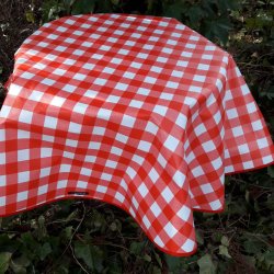 Rund voksdug 140 cm Rde Tern