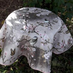 Rund voksdug 140 cm Orientalsk BrunGr